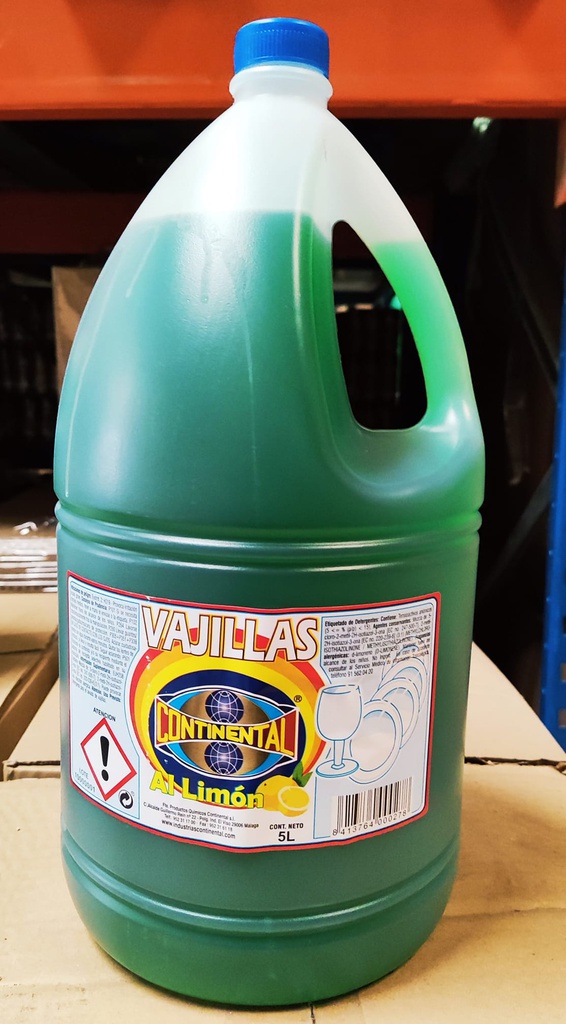 Lava Vajillas al limón 5L